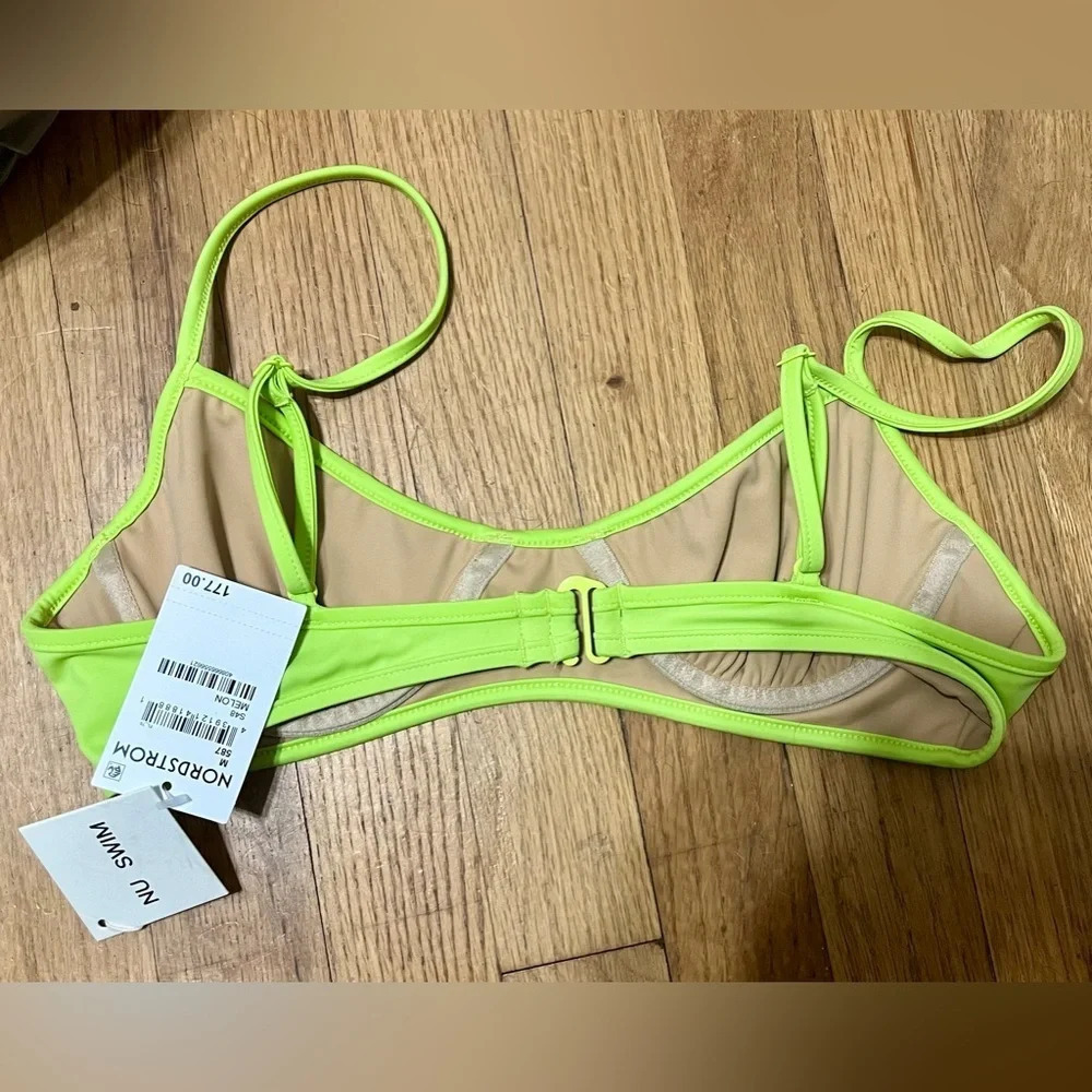 Nu Swim Pluto Top In Melon — image 6 of 7